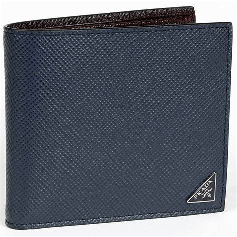 prada mens coin holder|prada leather wallet.